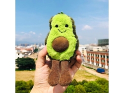 2026-40378-juguete De Peluche Aguacate Bonito Almohada De Relleno Regalo Para Niños Amigos Llavero De Peluche 2 Pack 5.5in