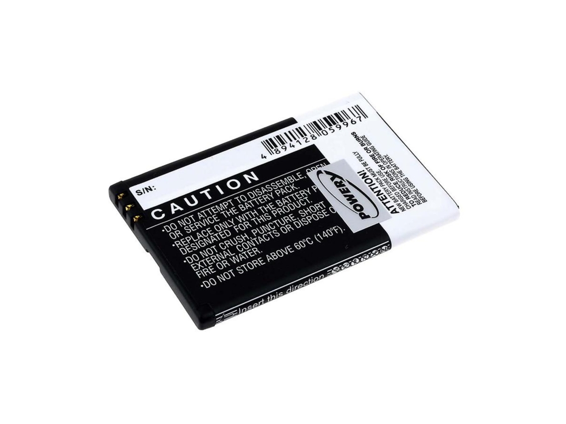 Batería POWERY 1.80.NOK.10.38 para Nokia N97 1700 mAh