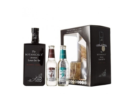 The Botanical's Gin Pack con dos tónicas LANGLEY DISTILLERY