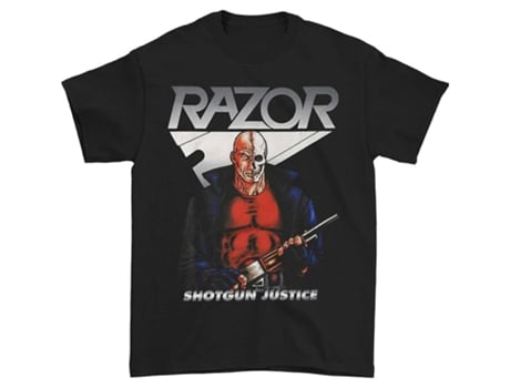 Camiseta ROCKINSTONE Razor Shotgun Justice (XXXL)