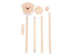 Brazo Ajustable De Madera Para Cuna Con Soporte De Red Neutro
