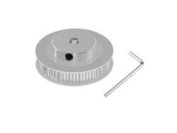 Polea De Aluminio Gt2, 60 Dientes, Orificio De 5 Mm, Rueda Síncrona, Correa De 6 Mm, Impresora 3d