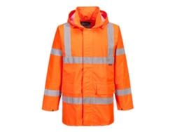Parka amarilla de alta visibilidad para tráfico ligero / XL