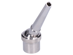 Boquilla De Fuente De Acero Inoxidable 304 Con Rosca Hembra G1-1/2 Y Chorro Ajustable De 46 Mm Para Jardín/estanque.