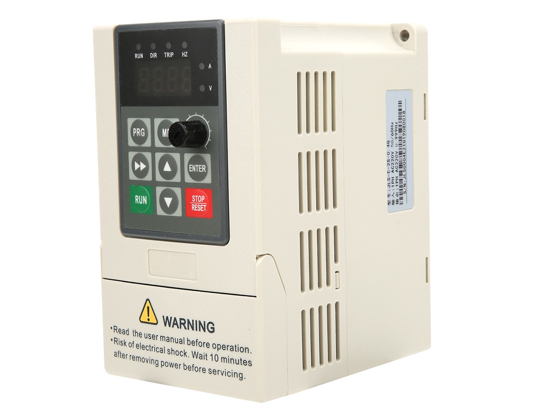 Inversor VFD monofásico de 220 V, 0,75 kW, 5 A