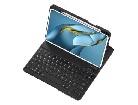Carcasa Flip Cover y Teclado Bluetooth YIMGOTTA HK-M6108 para Huawei MediaPad M6 10.8/Matepad 10.8