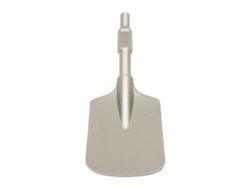 Pala, acero cromado 40cr, 44 x 13,5 cm / 17,35,3 pulgadas, tamaño del paquete 5 x 2 x 75 cm, peso bruto 4,35 kg, adecuada para martillos neumáticos eléctricos de 65 A OEM