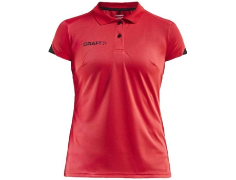 Polo de Mujer CRAFT Control Impact Tenis Rojo (XS)