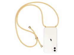 Carcasa Transparente Iphone 11 Con Colgante De Nylon. Accesorio De Moda, Ajuste Perfecto Y Máxima Protección