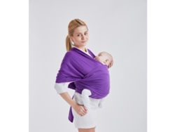 Portabebés Ergonómico Digitallab Para Bebés De Hasta 16 Kg (morado)