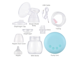 Extractor De Leche Eléctrico Manos Libres Youha Yy-5010, 2 Modos, 9 Niveles De Succión, 180 Ml.