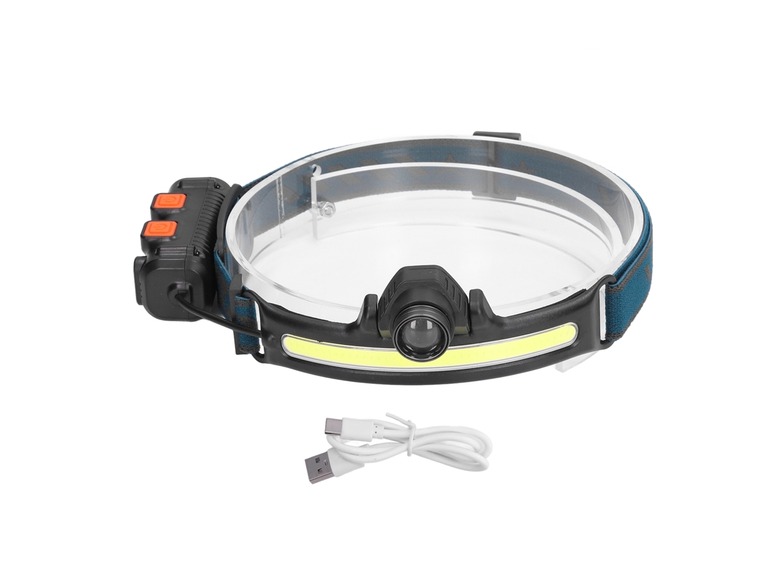 2026-linterna Frontal Led De Alta Luz Con Inducción Recargable Por Usb Ajustable Y Resistente Al Agua Para Exteriores