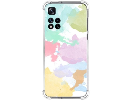 Carcasa para Xiaomi Redmi Note 11 Pro+ Plus 5G TUMUNDOSMARTPHONE Dibujos Antigolpes Acuarela 11 Multicolor