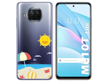 Carcasa Xiaomi Mi 10T Lite TUMUNDOSMARTPHONE Dibujos Transparente Multicolor