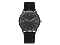 Reloj De Pulsera Informal De Silicona Negro Para Mujer Lvpai Con Movimiento De Cuarzo.