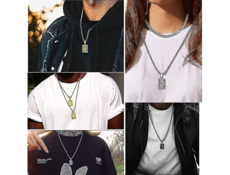925 Silve Collar de letras de alfabato inicial S - 20 pulgadas