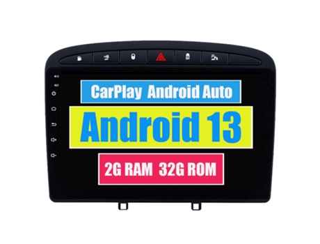 Autoradio Multimedia ROVERONE para Peugeot RCZ 308 SW 2007 - 2015 408 2012 - 2020 CarPlay Android Coche Radio Bluetooth Navegación