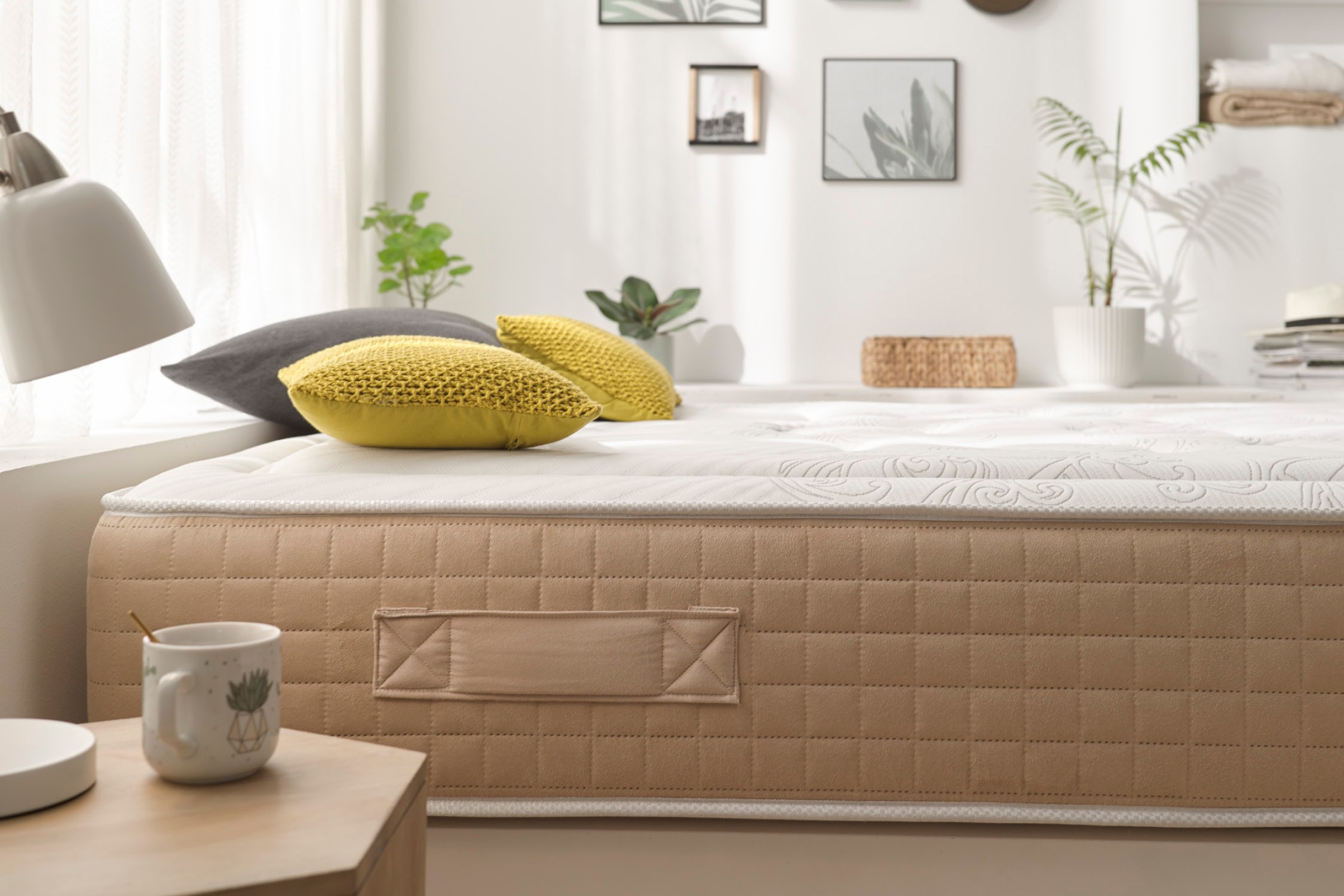 Moom Nature Hexaflex muelles ensacados gel 150x190 cm altura 28 grosor