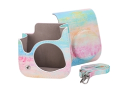 NEVEANCE Bolsa de Cuero Sintético para Cámara con Correa de Hombro, Funda Protectora para Cámara Instantánea Mini11