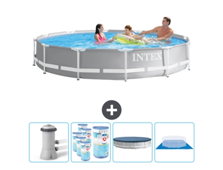 Piscina Tubular INTEX 26712GN-CB88 (6503 L - 366x76cm)