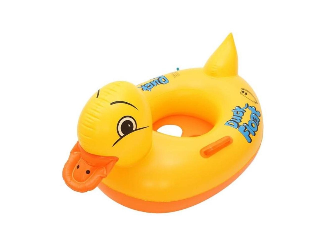 JILLIOPER Flotador inflable gigante para piscina con patas estables y alas. Ofrece un descanso cómodo y protege la piel del bebé. Material grueso y ecológico, i