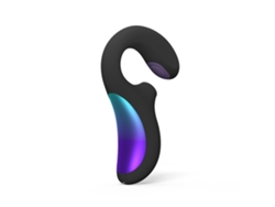 ENIGMA Double Sonic de LELO, Masajeador de Triple Estimulación Femenino con Aplicación por Bluetooth, 8 Modos de Placer y 2 Modos Adicionales, Black