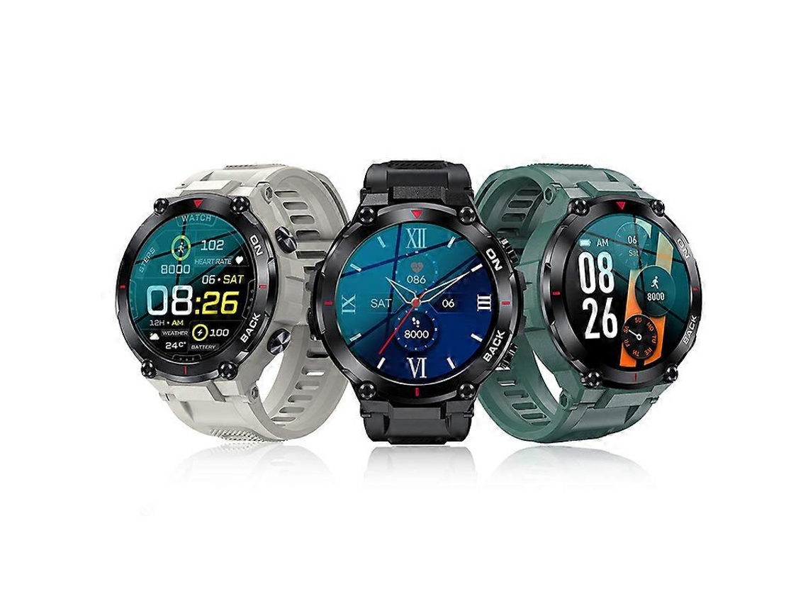 Reloj inteligente K37 resistente al agua para deportes al aire libre con monitor de frecuencia cardíaca y oxígeno en sangre las 24 horas. Ly Ebike