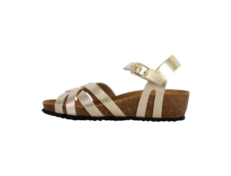 Sandalias de Mujer GEOX Sthellae Piel Dorado (38)