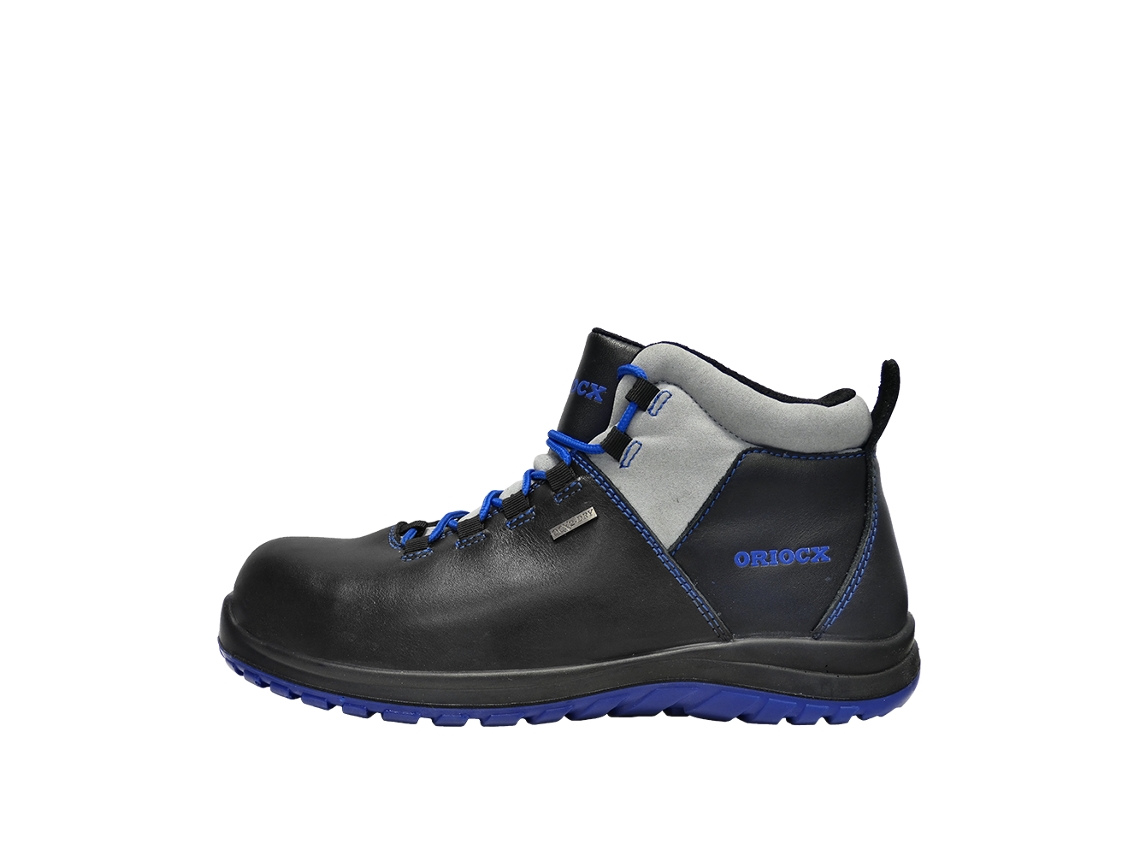 Bota de Seguridad ORIOCX Ledesma S3 (Negro -Piel rectificada -47)