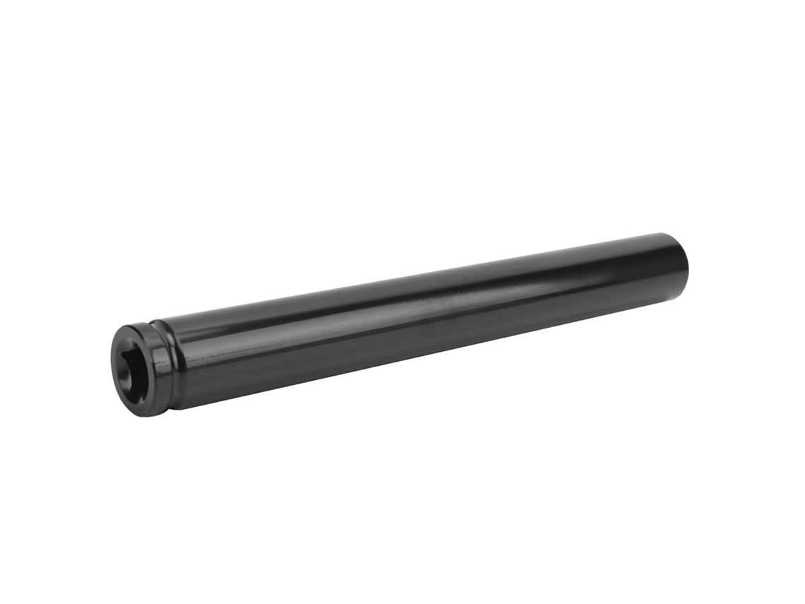 Caja De Hexagonal Extendida 200mm De Acero Al Carbono Con Recubrimiento Fosfato Negro Para Taladros Eléctricos (19mm)