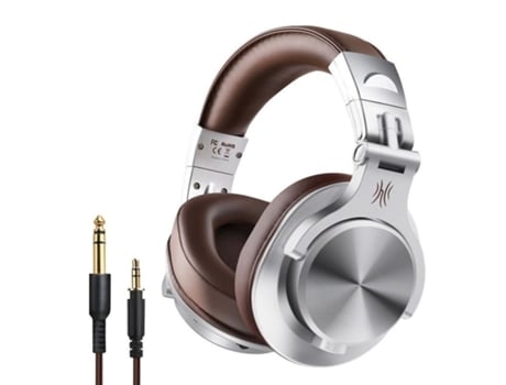 ONEODIO A70 Auriculares Con Cable Marrón