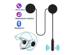 Auriculares Inalámbricos Para Casco De Motocicleta Con Micrófono Con Cancelación De Ruido