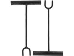 Gancho Válvula Agua 30 Cm X 8 Mm Metálico Resistente