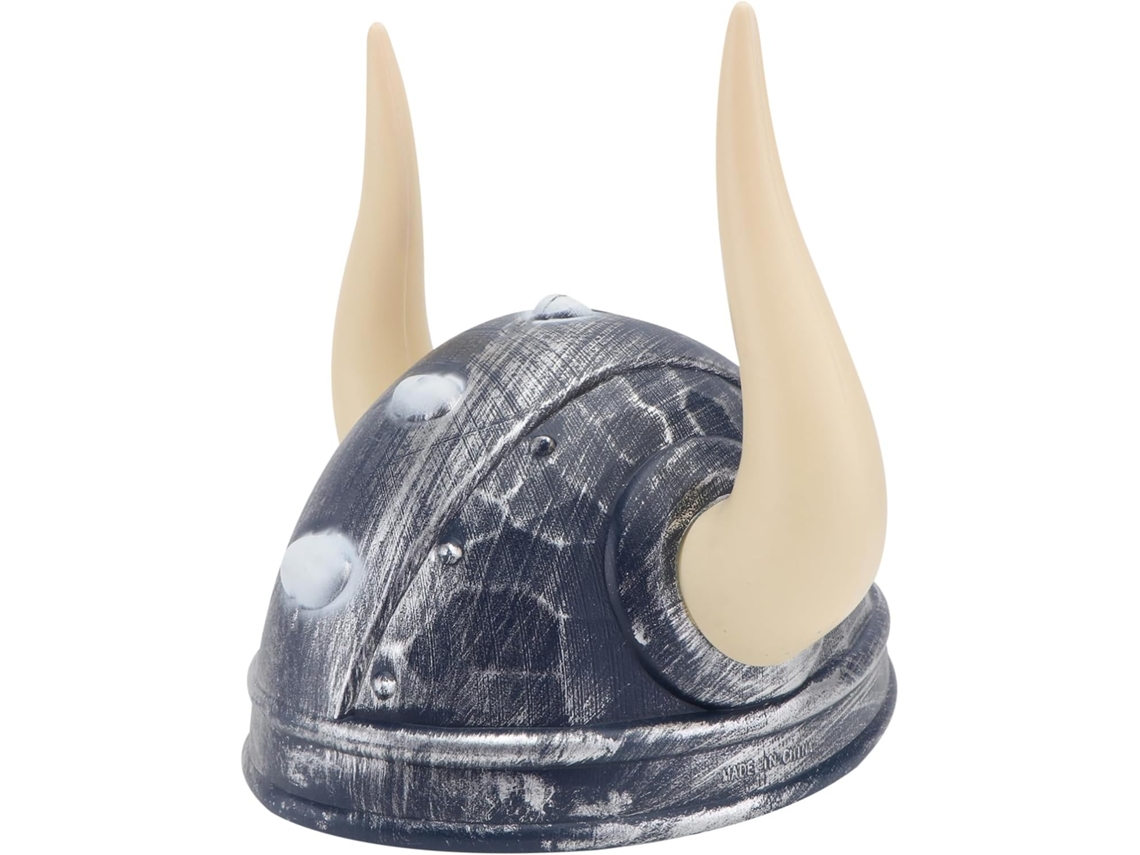 Casco Vikingo De Plástico Para Niño, Niña, Sombrero De Fiesta Con Cuernos.