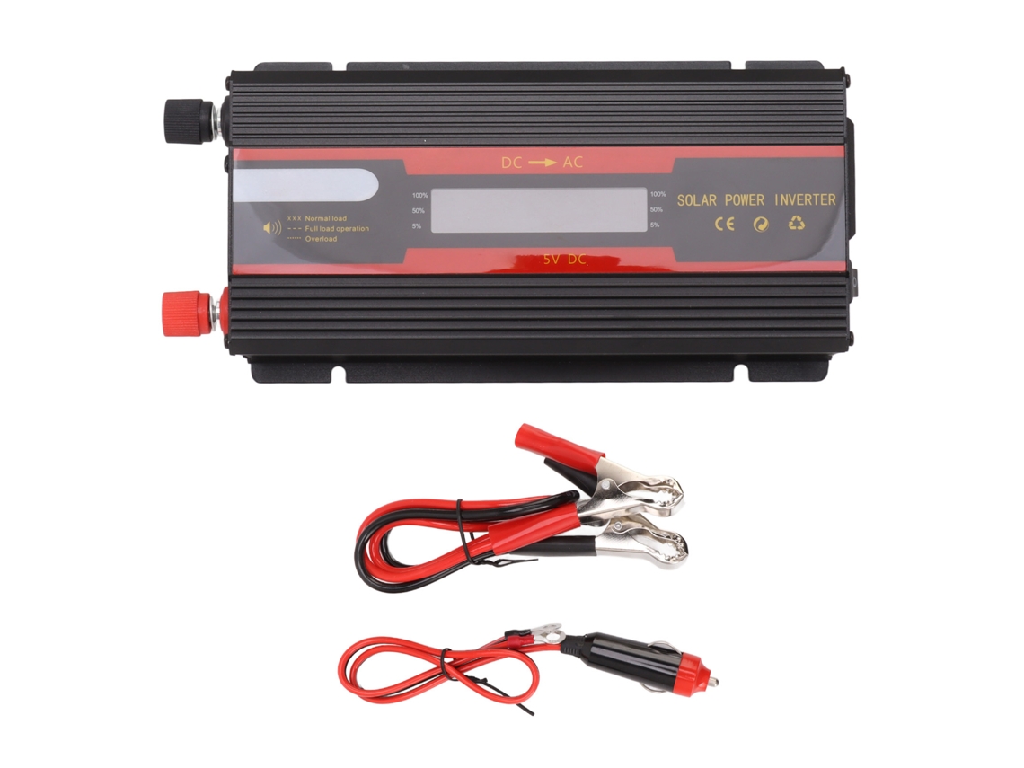 Inversor de corriente LCD bivolt de 1000w