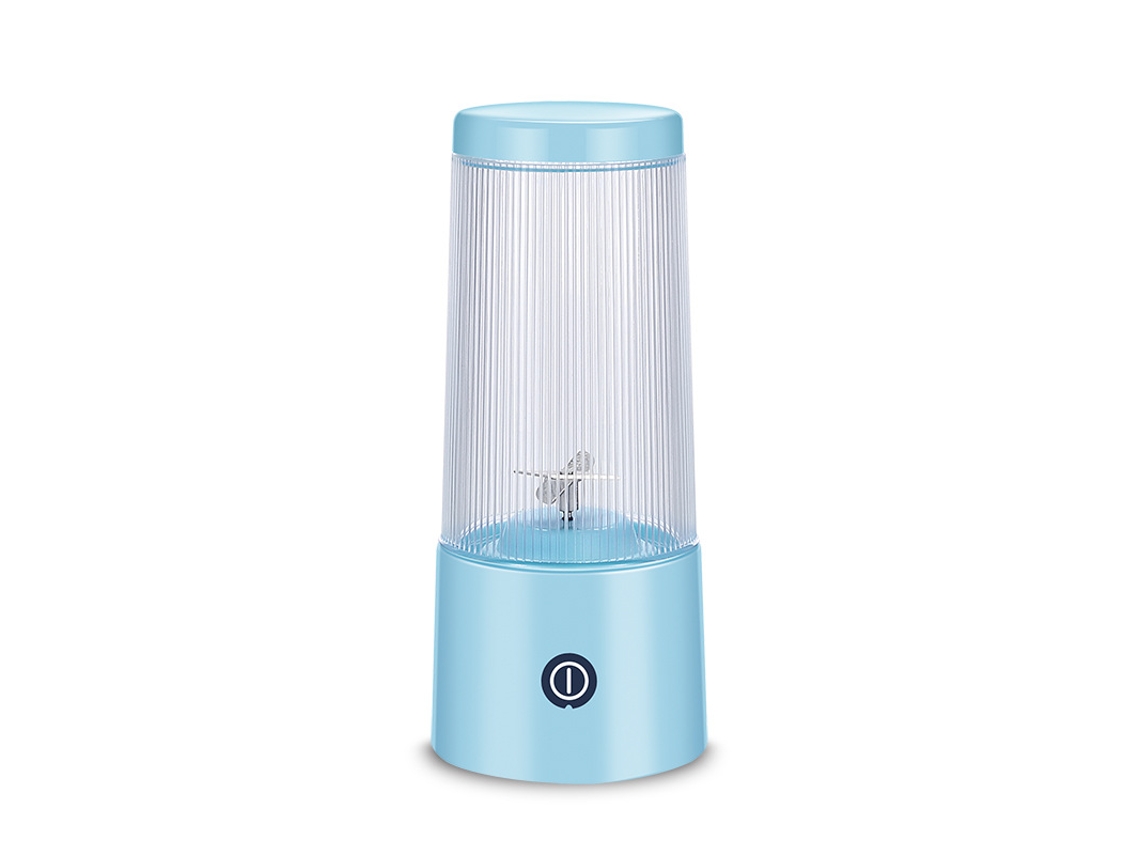 Licuadora portátil recargable por USB Digitallab, 350 ml, batería de larga duración (azul)