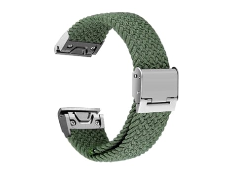 Correa Trenzada Flexible para Garmin Instinct Crossover Verde