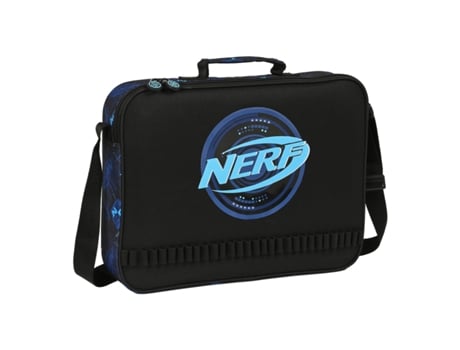 Pasta Escolar Nerf Boost Black 38 x 28 x 6 cm