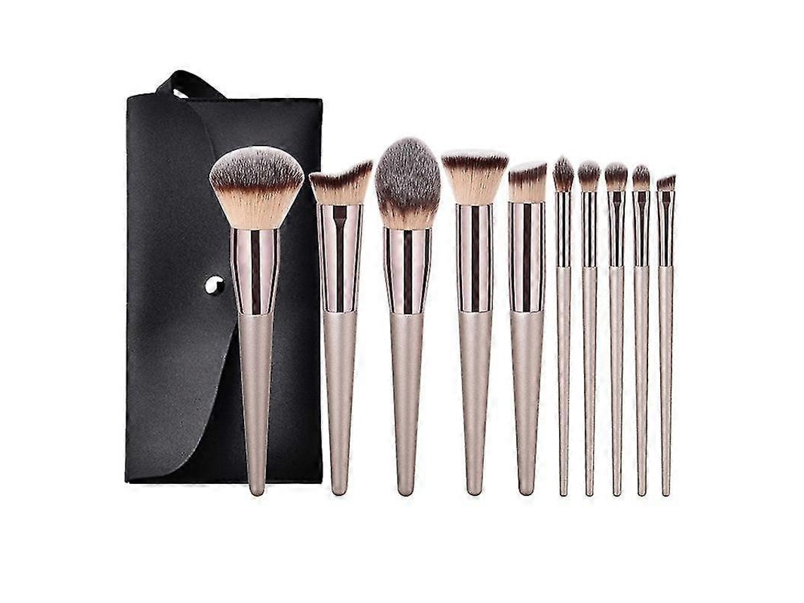 Juego de 10 brochas de maquillaje profesionales Rosewell