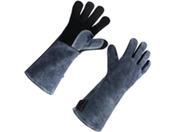 Guantes De Cueros Al Calor Inoomp Para Parrilla, Guantes Ignífugos Para Barbacoa Con Superficie Antideslizante, Cómodos