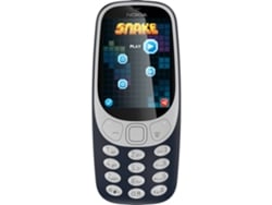 Teléfono móvil NOKIA 3310 (2.4'' - 2G - Azul) — Teléfono móvil 2G | 2.4'' | Hasta 31 días en espera | Dual SIM