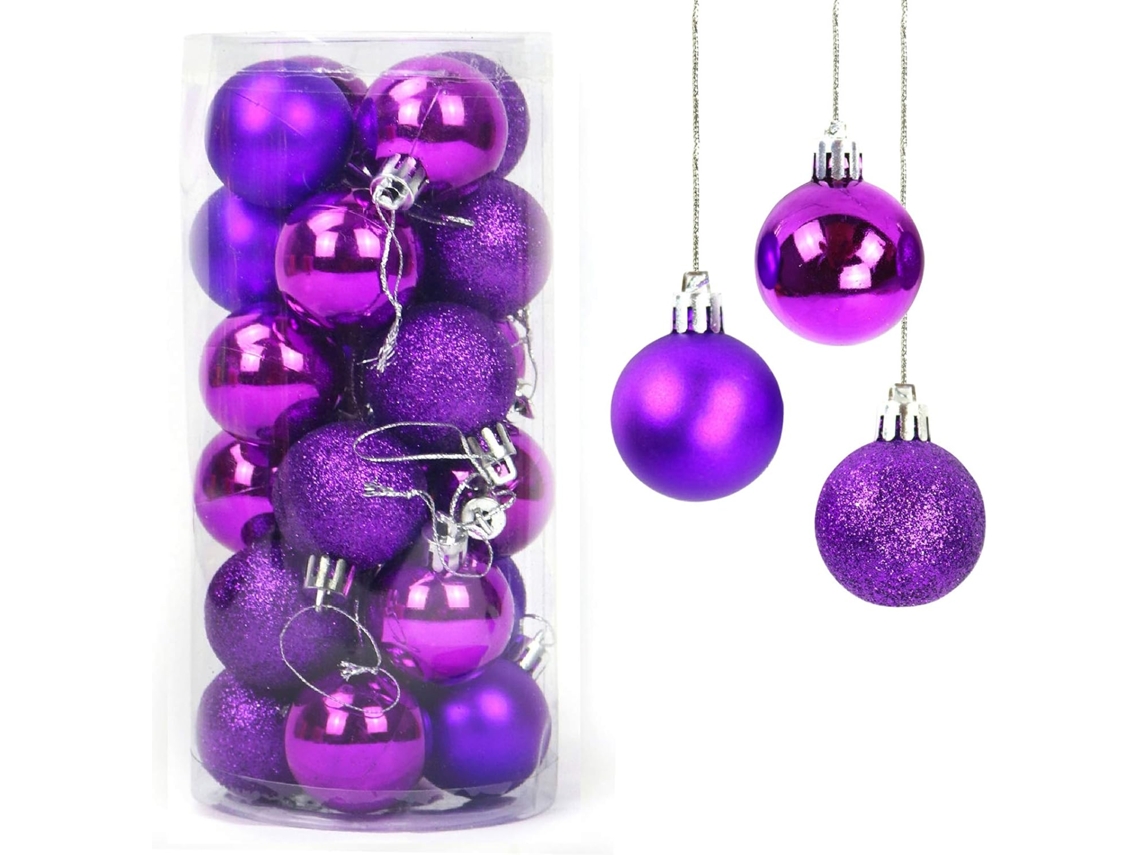 Bolas brillantes y opacas, elegante adorno navideño colgante, bolas irrompibles y decoración navideña Kofihety