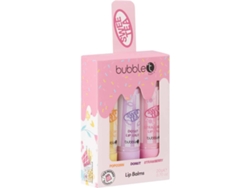 Conjunto de Bálsamo de Labios BUBBLE T Sweetea (3 x 4g)