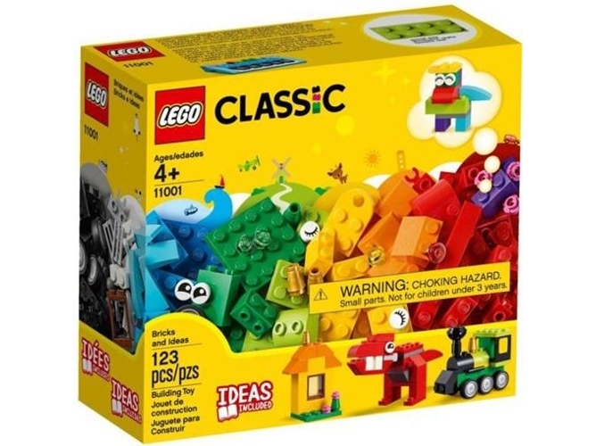LEGO Classic: Ladrillos e ideas - 11001 (Edad Mínima: 4 - 123 Piezas)