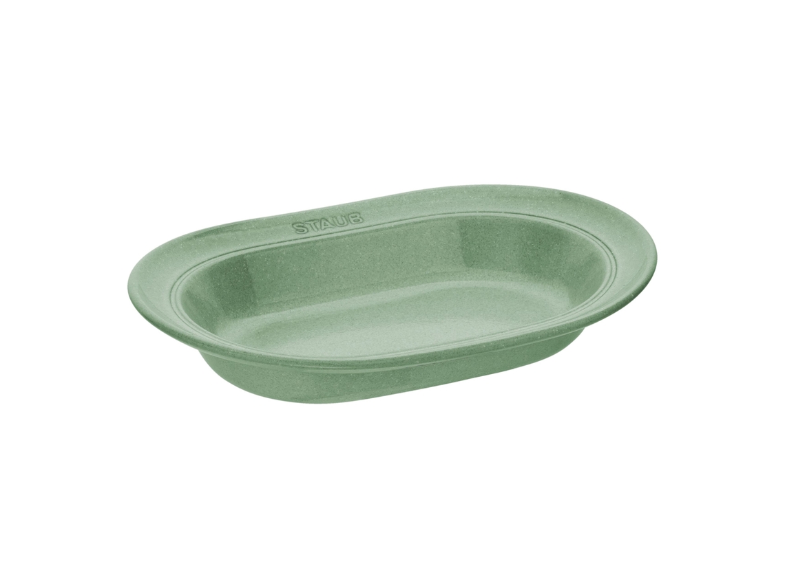 Dining Line Plato 25 cm, Cerámica, Salvia STAUB