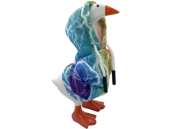 Figura De Ganso En Miniatura De 17,8 Cm (7 Pulgadas), Disfraz De Cosplay, Ropa Lavable A Mano Para Decoración.