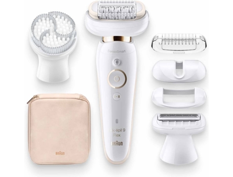 Depiladora BRAUN Silk Épil 9030 Skin&Spa (Arranque - Multizonas - Recargable)