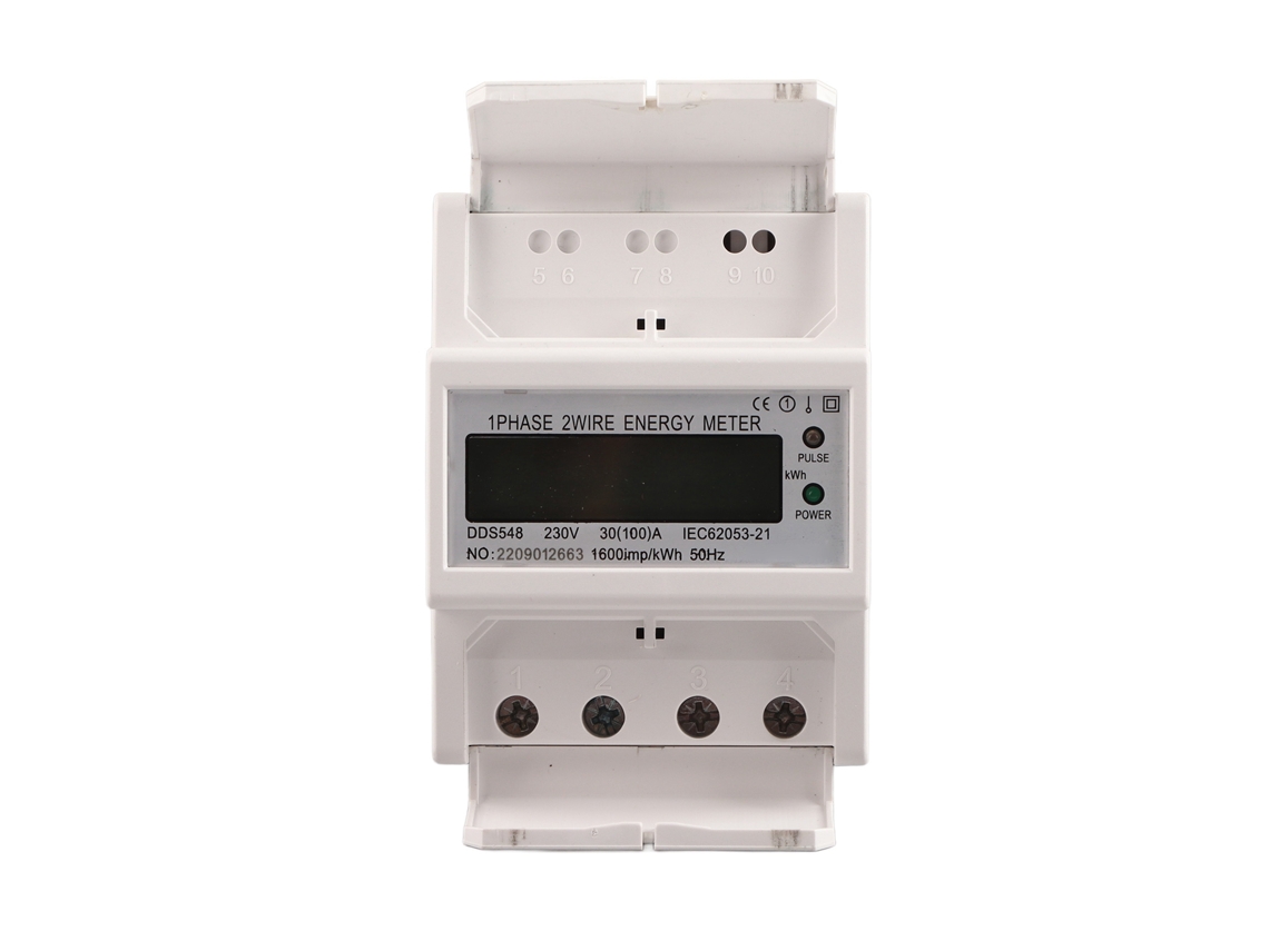 2026velora-medidor De Energía Eléctrica Monofásico Dds548 Lcd 230vac Contador De Vatios-hora