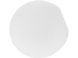 Lámpara De Globo Redonda De Cristal Blanco Esmerilado, Fácil De Limpiar, Diseño Minimalista Moderno Para Salas De Estar.