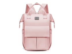Mochila para pañales de bebé, bolsa de viaje ligera para pañales, artículo esencial para recién nacidos, color rosa Hexinyigjly